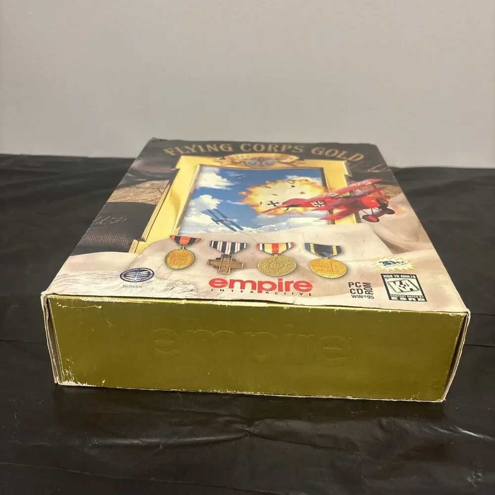 Flying Corps Gold, 1997, Big Box PC Video Game PC/CD ROM